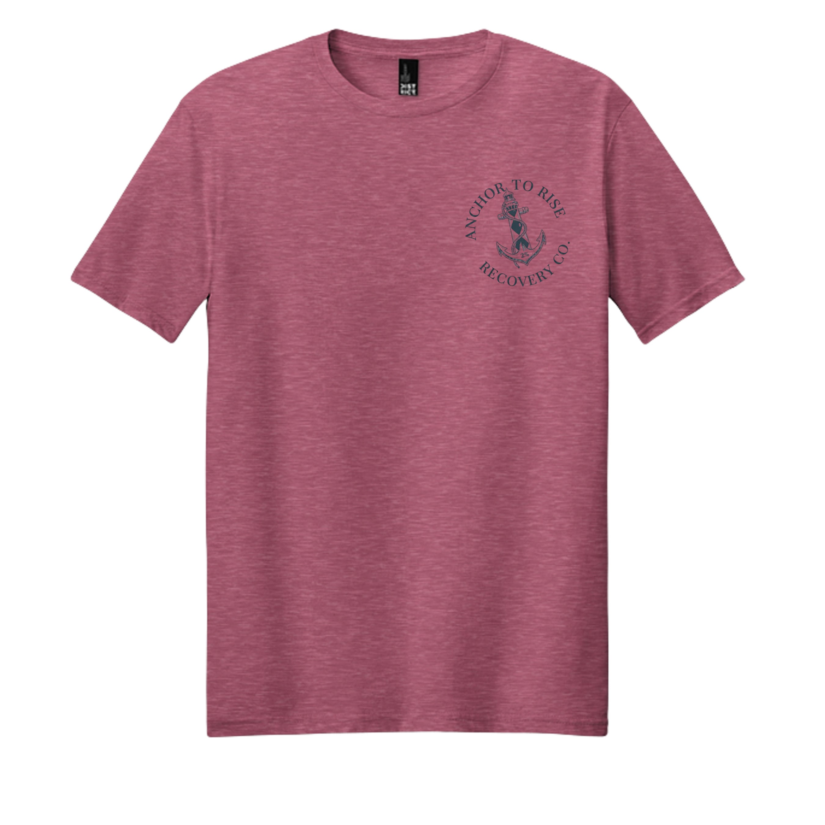 Awareness Pink Heather - DM108 - FRONT