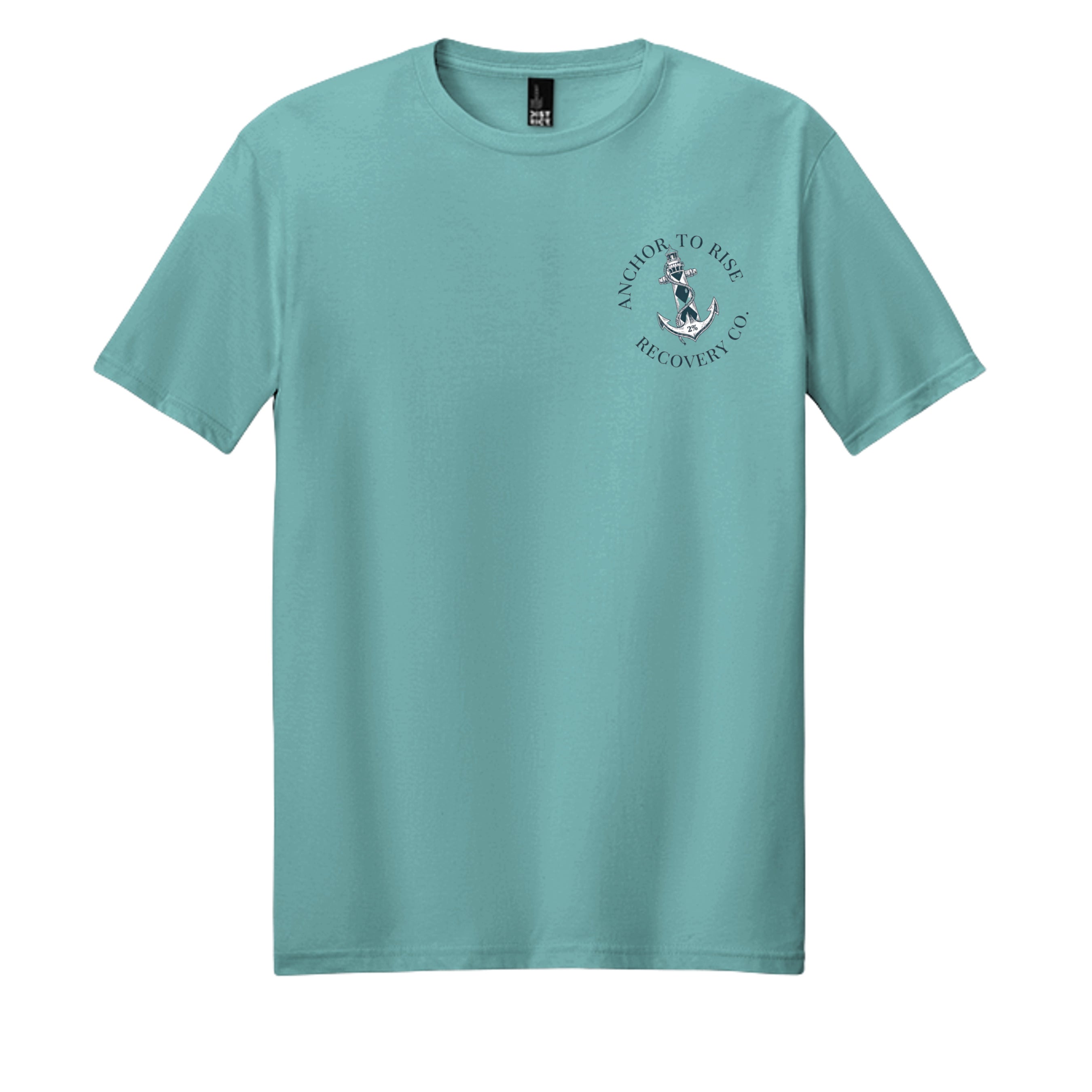 Heathered Eucalyptus Blue - DM108 - FRONT